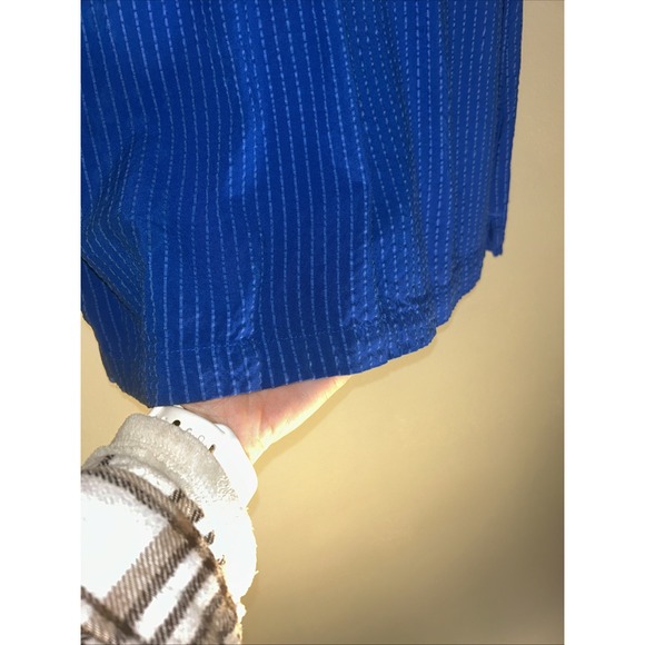 Loft Sleeveless Blouse Top Royal Blue XS Light And Airy - Picture 4 of 14